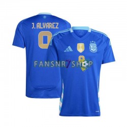 Argentinien fußball trikot Julian Alvarez 9 Herren Auswärts Copa America 2024 Kurzarm