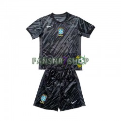 Brasilien fußball trikot Torhüter Kinder Auswärts Copa America 2024 Kurzarm