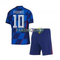 Kroatien fußball trikot Euro 2024 Modrić Luca 10 Kinder Auswärts Kurzarm