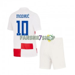 Kroatien fußball trikot Euro 2024 Modrić Luca 10 Kinder Heim Kurzarm