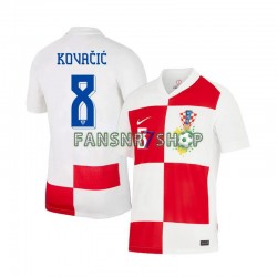 Kroatien fußball trikot Euro 2024 Mateo Kovacic 8 Herren Heim Kurzarm
