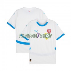 Tschechien fußball trikot Euro 2024 Herren Auswärts Kurzarm
