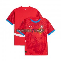 Tschechien fußball trikot Euro 2024 Herren Heim Kurzarm Tschechien fußball trikot Euro 2024 Herren Heim Kurzarm