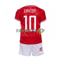 Dänemark fußball trikot Euro 2024 Eriksen 10 Kinder Heim Kurzarm