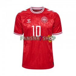 Dänemark fußball trikot Euro 2024 Eriksen 10 Herren Heim Kurzarm