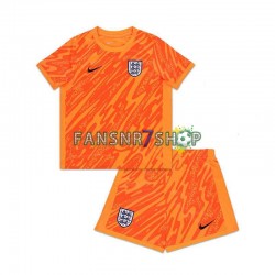 England fußball trikot Euro 2024 Torhüter Kinder Heim Kurzarm