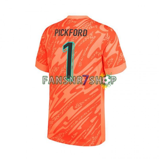 England fußball trikot Euro 2024 Pickford 1 Torhüter Herren Heim Kurzarm