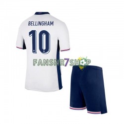 England fußball trikot Euro 2024 Jude Bellingham 10 Kinder Heim Kurzarm