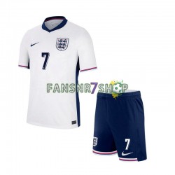 England fußball trikot Euro 2024 SAKA 7 Kinder Heim Kurzarm