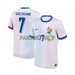 Frankreich fußball trikot Euro 2024 Antoine Griezmann 7 Herren Auswärts Kurzarm Frankreich fußball trikot Euro 2024 Antoine Griezmann 7 Herren Auswärts Kurzarm