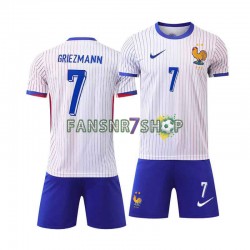 Frankreich fußball trikot Euro 2024 Antoine Griezmann 7 Kinder Auswärts Kurzarm Frankreich fußball trikot Euro 2024 Antoine Griezmann 7 Kinder Auswärts Kurzarm