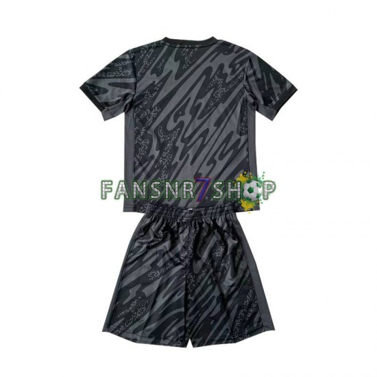 Frankreich fußball trikot Euro 2024 Torhüter Kinder Auswärts Kurzarm