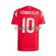 Ungarn fußball trikot Euro 2024 Dominik Szoboszlai 10 Herren Heim Kurzarm