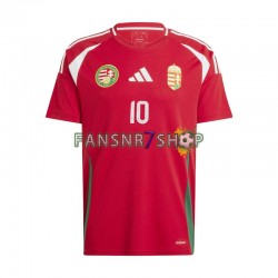 Ungarn fußball trikot Euro 2024 Dominik Szoboszlai 10 Herren Heim Kurzarm