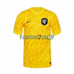 Niederlande fußball trikot Euro 2024 Torhüter Herren Auswärts Kurzarm Niederlande fußball trikot Euro 2024 Torhüter Herren Auswärts Kurzarm