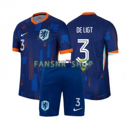 Niederlande fußball trikot Euro 2024 Matthijs de Ligt 3 Kinder Auswärts Kurzarm Niederlande fußball trikot Euro 2024 Matthijs de Ligt 3 Kinder Auswärts Kurzarm