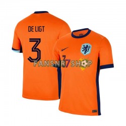 Niederlande fußball trikot Euro 2024 Matthijs de Ligt 3 Herren Heim Kurzarm Niederlande fußball trikot Euro 2024 Matthijs de Ligt 3 Herren Heim Kurzarm