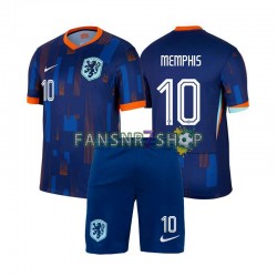 Niederlande fußball trikot Euro 2024 Memphis Depay 10 Kinder Auswärts Kurzarm Niederlande fußball trikot Euro 2024 Memphis Depay 10 Kinder Auswärts Kurzarm