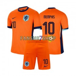 Niederlande fußball trikot Euro 2024 Memphis Depay 10 Kinder Heim Kurzarm Niederlande fußball trikot Euro 2024 Memphis Depay 10 Kinder Heim Kurzarm