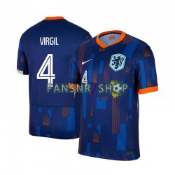 Niederlande fußball trikot Euro 2024 Virgil van Dijk 4 Herren Auswärts Kurzarm Niederlande fußball trikot Euro 2024 Virgil van Dijk 4 Herren Auswärts Kurzarm