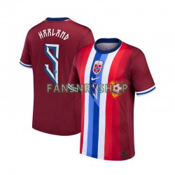 Norwegen fußball trikot Haaland 9 Herren Heim 2024 Kurzarm
