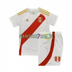 Peru fußball trikot Kinder Heim Copa America 2024 Kurzarm