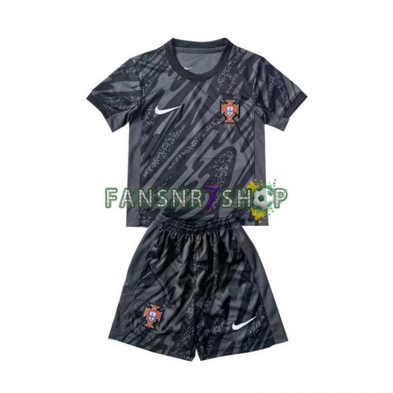 Portugal fußball trikot Euro 2024 Torhüter Kinder Auswärts Kurzarm