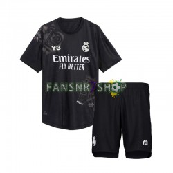 Real Madrid fußball trikot Y3 Torhüter Kinder Viertes 2023-2024 Kurzarm