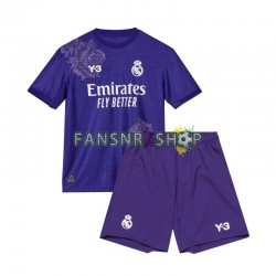 Real Madrid fußball trikot Kinder Viertes 2023-2024 Kurzarm