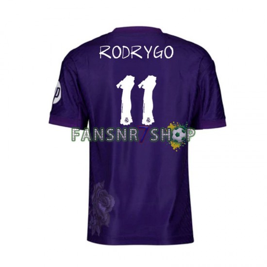Real Madrid fußball trikot RODRYGO 11 Y-3 Herren Viertes 2023-2024 Kurzarm
