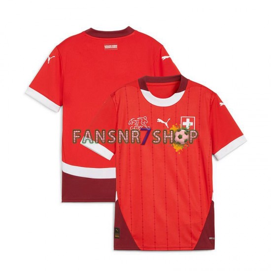 Schweiz fußball trikot Euro 2024 Herren Heim Kurzarm