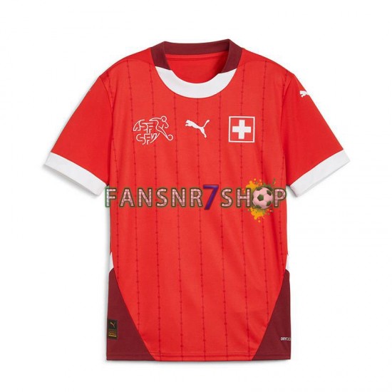 Schweiz fußball trikot Euro 2024 Herren Heim Kurzarm