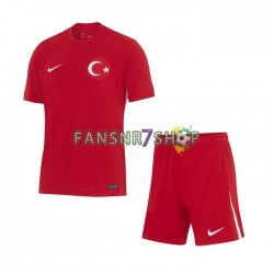 Türkei fußball trikot Euro 2024 Kinder Auswärts Kurzarm