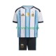 Argentinien fußball trikot WM 2026 Kinder Heim Kurzarm