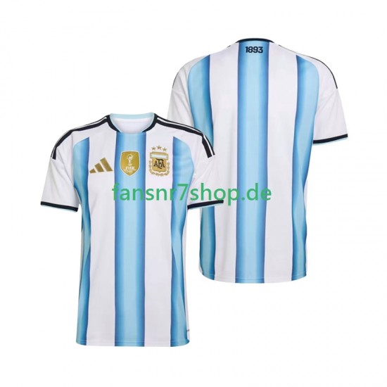 Argentinien fußball trikot WM 2026 Herren Heim Kurzarm