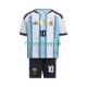 Argentinien fußball trikot WM 2026 Lionel Messi 10 Kinder Heim Kurzarm