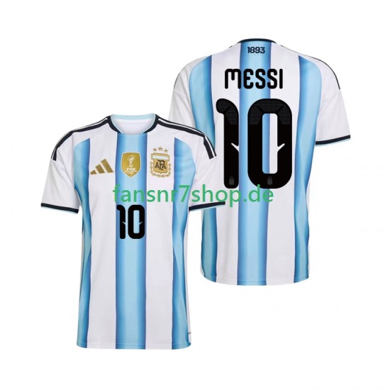 Argentinien fußball trikot WM 2026 Lionel Messi 10 Herren Heim Kurzarm
