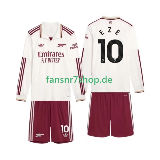 Arsenal fußball trikot Eze 10 Kinder Ausweich 2025-2026 Langarm Arsenal fußball trikot Eze 10 Kinder Ausweich 2025-2026 Langarm