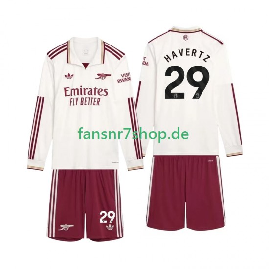 Arsenal fußball trikot Havertz 29 Kinder Ausweich 2025-2026 Langarm