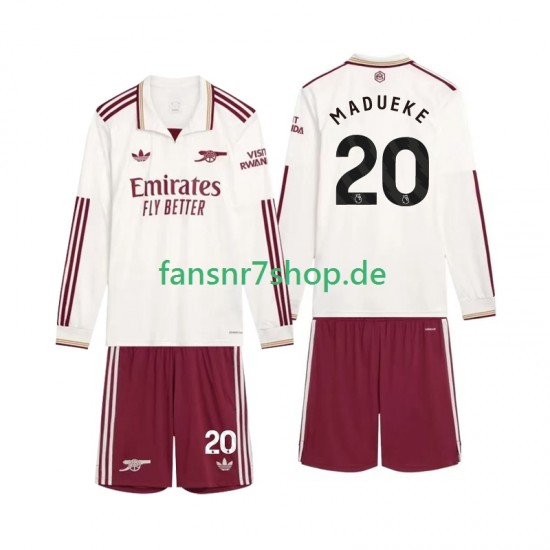 Arsenal fußball trikot Madueke 20 Kinder Ausweich 2025-2026 Langarm
