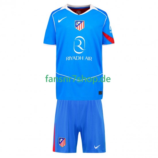 Atlético Madrid fußball trikot Kinder Ausweich 2025-2026 Kurzarm
