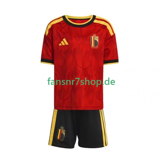 Belgien fußball trikot WM 2026 Kinder Heim Kurzarm Belgien fußball trikot WM 2026 Kinder Heim Kurzarm