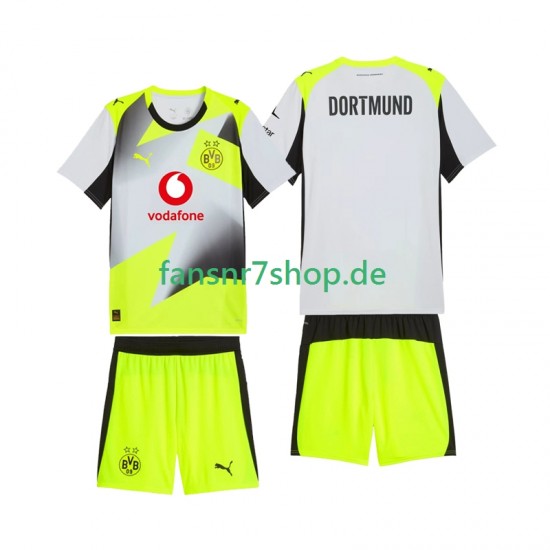Borussia Dortmund fußball trikot Kinder Auswärts 2025-2026 Kurzarm