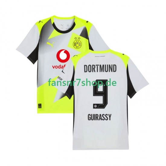 Borussia Dortmund fußball trikot Serhou Guirassy 9 Herren Auswärts 2025-2026 Kurzarm