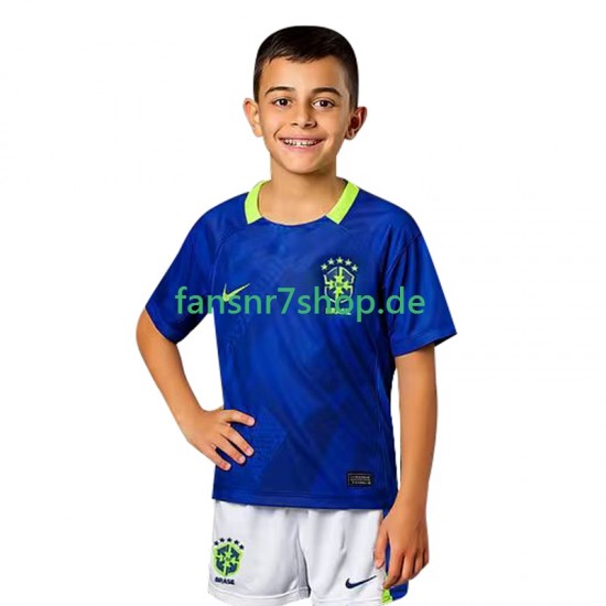 Brasilien fußball trikot Kinder Auswärts 2025-2026 Kurzarm Brasilien fußball trikot Kinder Auswärts 2025-2026 Kurzarm