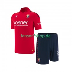 CA Osasuna fußball trikot Kinder Heim 2025-2026 Kurzarm