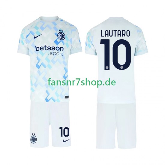 Inter Mailand fußball trikot Lautaro Martinez 10 Kinder Auswärts 2025-2026 Kurzarm Inter Mailand fußball trikot Lautaro Martinez 10 Kinder Auswärts 2025-2026 Kurzarm