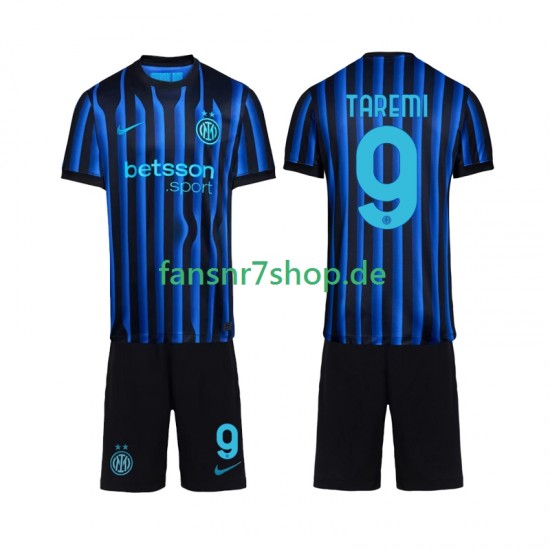 Inter Mailand fußball trikot Marcus Thuram 9 Kinder Heim 2025-2026 Kurzarm