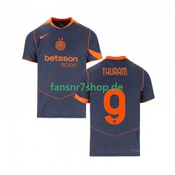 Inter Mailand fußball trikot Marcus Thuram 9 Herren Ausweich 2025-2026 Kurzarm
