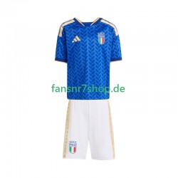 Italien fußball trikot WM 2026 Kinder Heim Kurzarm